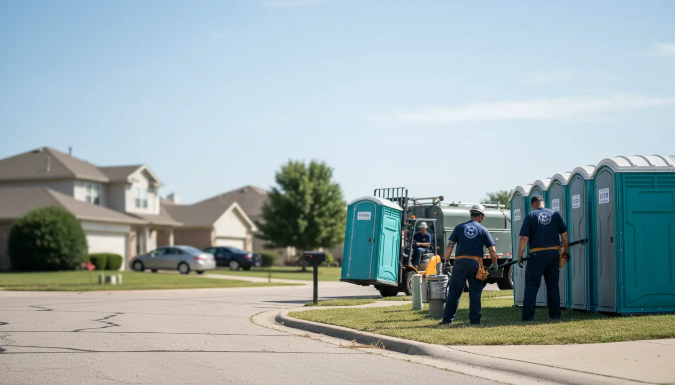 Porta Potty Rental in Norman, OK near me